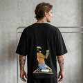 Camiseta Oversized Copa do Mundo 2026 preta Father Abba