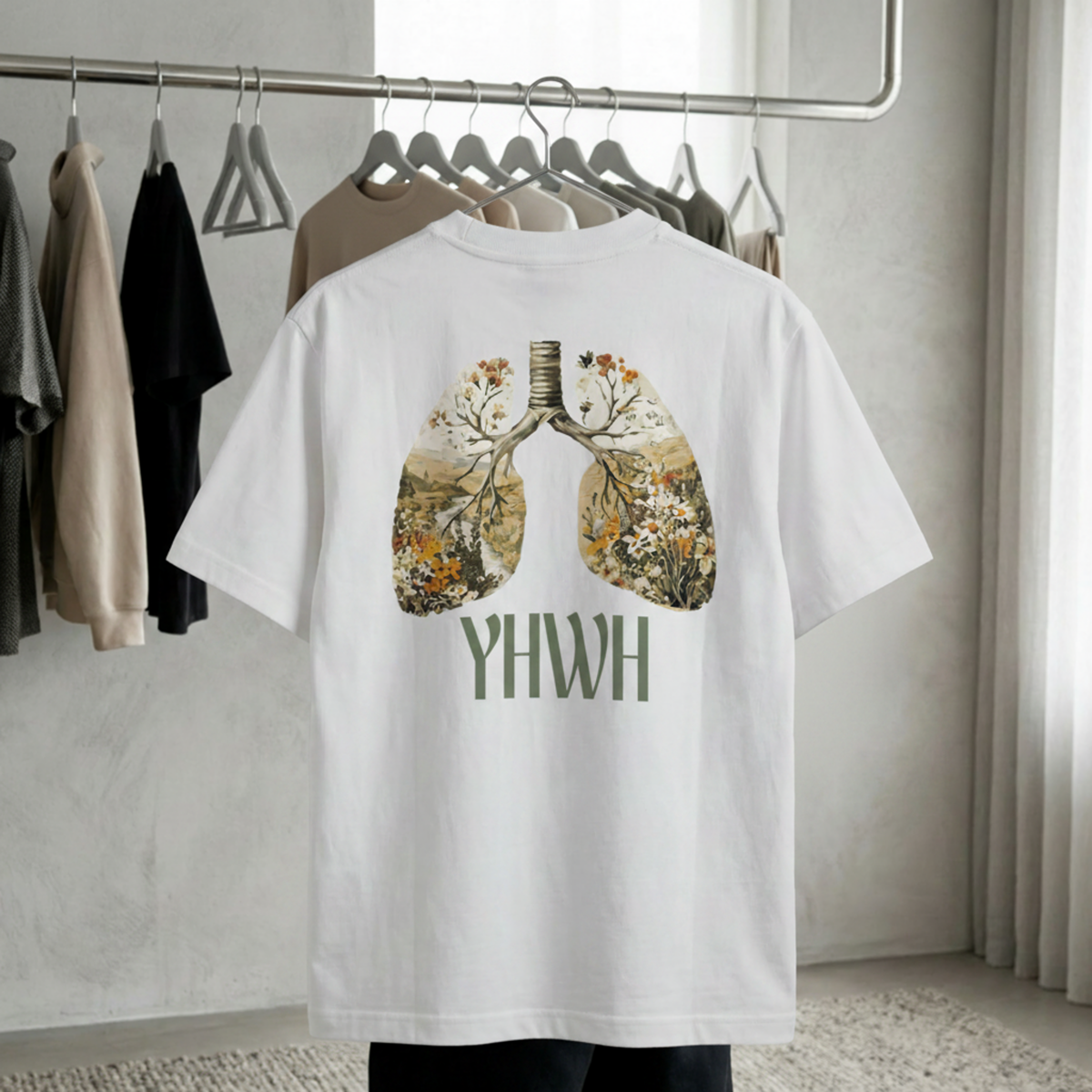 Camisa Feminina - BASIC Flying Flowers