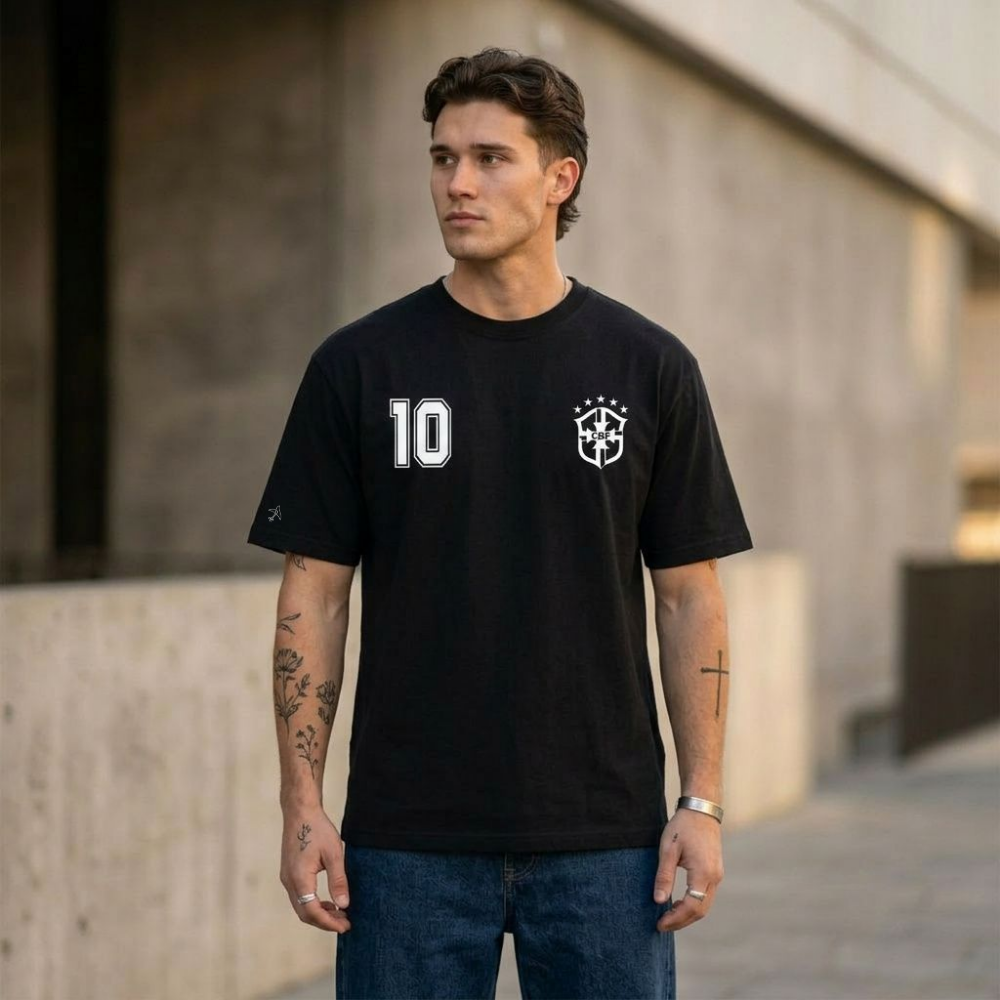 Camiseta Oversized Copa do Mundo Jeses Love You