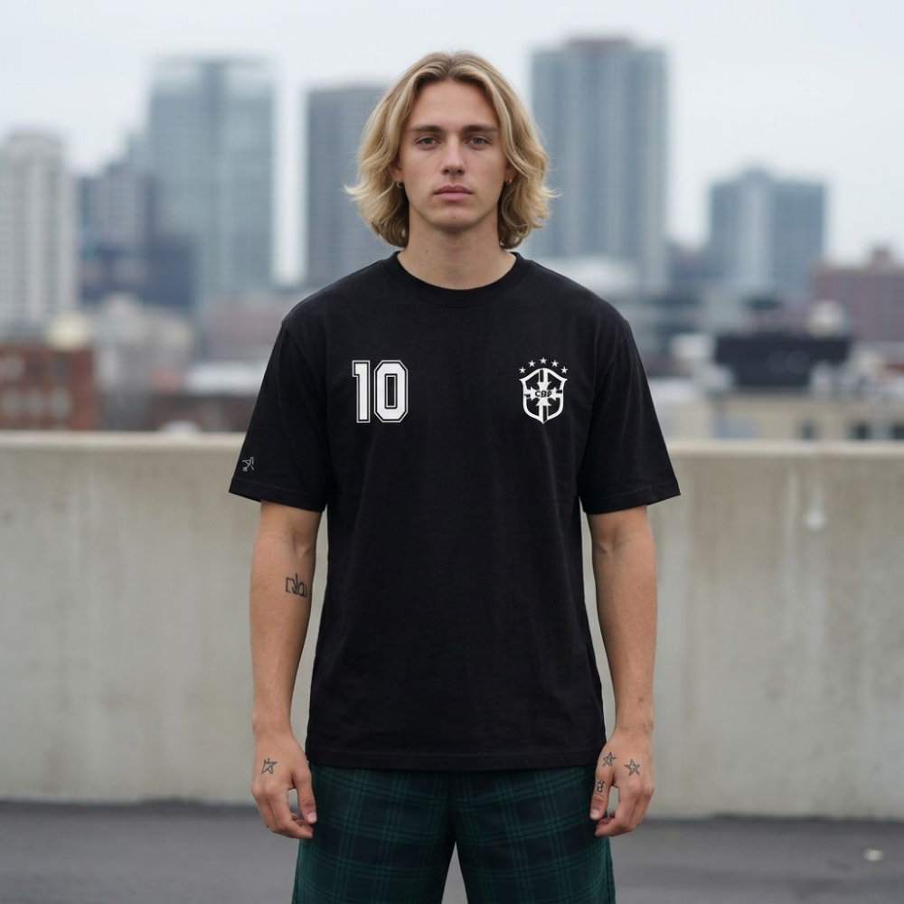 Camiseta Oversized Copa do Mundo Jeses Love You